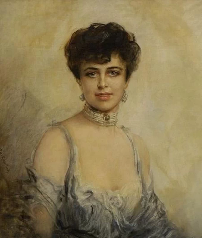 La cantante lirica Geraldine Farrar